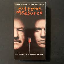 VHS Extreme Measures (1996) Hugh Grant, Gene Hackman, Sarah Jessica Parker
