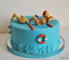 Swimming Water Sports Swimming Cake Cake 21st Birthday Cakes