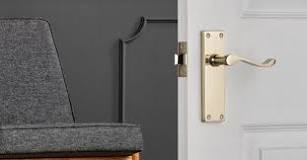 What is a door handle latch?