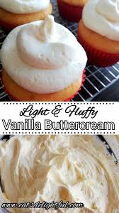 Homemade Vanilla Buttercream Frosting In 2020 Vanilla Frosting Recipes Buttercream Frosting Recipe Easy Frosting Recipes