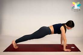 „herabschauender hund, z.b.ei, das war schön. Yoga Pose Plank Pose Rumpf Training Yoga Anfanger Ausdauer Training