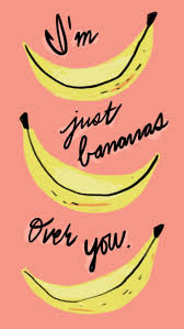 Banana Food Pun Banana Quotes Punny Valentines Words Prints