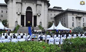 Bangunan ini telah di resmikan langsung oleh presiden soeharto di tahun proses pengerjaan ini selesai yaitu tahun 1987. Bangunan Sultan Ibrahim