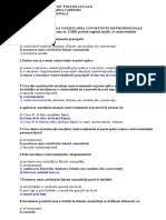 Legea 2/2001 ( lege nr. Test GrilÄ Verificarea CunoÈtinÈelor Profesionale OrdonanÅ£a Nr 2 2001 Privind Regimul Juridic Al ContravenÈiilor