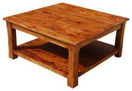 Learn how to build a coffee table that doubles as a checkerboard table. Sierra Nevada 2 Tier Large Rustic Square Coffee Table Rustic Coffee Tables By Sierra Living Concepts