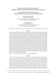 Konsep ras dan etnik :star:, :star: Pdf Orang Tidung Di Pulau Sebatik Identitas Etnik Budaya Dan Kehidupan Keagamaan