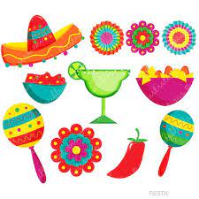 Fiesta Cute Digital Clipart Spanish Mexican Clipart Mexican Etsy Digital Clip Art Free Clip Art Crafts