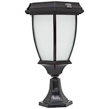 Carriage Style 15 High Pier Mount Led Outdoor Solar Light 20x06 Lamps Plus
