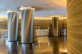 The Watergate Hotel Reopens In Washington D C Surface Columns Interior Column Design Interior Columns