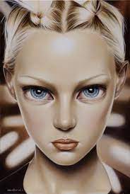 Beautiful Oil Paintings By Sas Christian 10 Total Beautiful Oil Paintings Big Eyes Art Grafic Art
