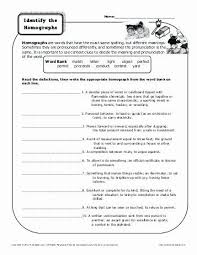 Homophones Worksheet 5th Grade Homophones Worksheet Choose The Correct Homophone Worksheets In 2020 Homographs Multiple Meaning Words Homographs Activities