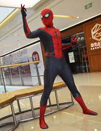 Far From Home 2019 Spiderman Costume Far From Home Spider Man Suit For Kids Cosplay Best Halloween Costume Spiderman Costume Kids Suits Cool Halloween Costumes