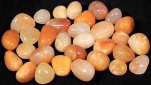 1lb of Tumbled Small Yellow Aventurine (19mm-25mm) - Kids Love Rocks