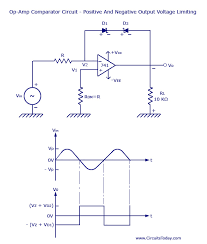 Single op amp peak detector features signal accumulation figure 1 demonstrates a oneway switchedcapacitor gain stage circuit, performing a voltage gain of ao c1c2 only during the decreasing. Voltage Limiter Circuit Using Op Amp Circuit Diagram Waveform