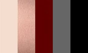Below you will find a sample of pink designs from our wordpress theme shop. Maroon Rose Gold Wedding Color Palettes Full Color Palette With Black As An Accent Ivory Ros Living Room Color Schemes Gold Color Palettes Blue Color Schemes