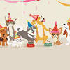 Dog birthday invitation template a puppy with a party hat and party bells has been featured with white space for the personalized message. Https Encrypted Tbn0 Gstatic Com Images Q Tbn And9gcsven8bu6jwhfdrojqskmc43pxfb51wra9hf0ada7apqb Iyrrw Usqp Cau