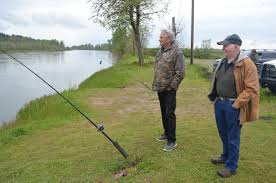 Fishing, and company, is fine at Polk County's 'Social Security Hole'