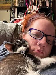 Hello introducing myself here one of my seven paw babies.