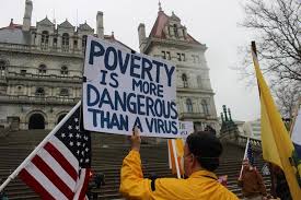 アメリカを読む 反封鎖デモ にみる米国 規制に反発 補助金じゃなく 仕事がしたい 産経ニュース
