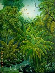 William Gonzalez Jungle Mural Tropical Art Jungle Illustration