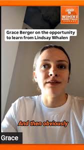 Grace Berger told Howard Megdal about working with Minnesota Lynx legend  Lindsay Whalen. , #minnesotalynx #lynx #lindsaywhalen #graceberger #wnba