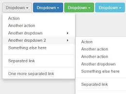 Multilevel Dropdown Menu Plugin For Bootstrap Dropdown On Hover Plugins Jquery Css