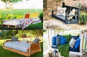 Building a hanging daybed isn't exactly a quick weekend project! 15 Diy Swing Bed Plans And Design Ideas For Your Porch