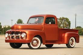 Image result for Orange 1952 Truck