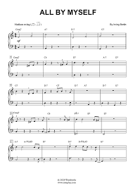 Скачивай и слушай celine dion all by myself (1996) и green day all by myself (1994) на zvooq.online! Klavier Musiknoten All By Myself Sehr Leichte Stufe Solo Klavier Berlin