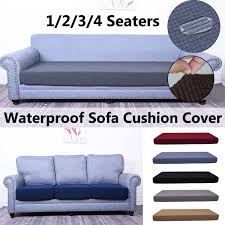 The generously padded seat, back and arms offer exceptional comfort. Furniture 1 4 Seats Sofa Seat Cushion Cover Stretchy Waterproof Couch Protector Home Decor Slipcovers