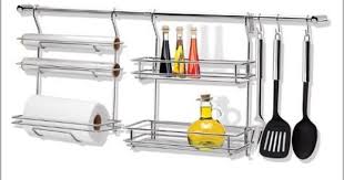 Suporte Escorredor De Parede Cromado Kit Utensilios R 149 00 Escorredor De Parede Cozinha Equipamento De Cozinha