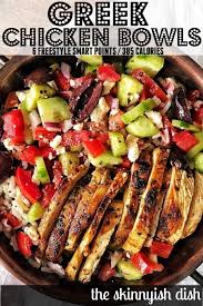 One Of The Most Flavorful Meal Prep Recipes Around Are These Easy And Healthy Greek Chicken Bowls In 2020 Flavorful Recipes Healthy Greek Mediterranean Diet Recipes