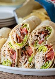 Chicken Bacon Ranch Wraps Recette Recette De Plat Recettes De Cuisine Et Diner Leger