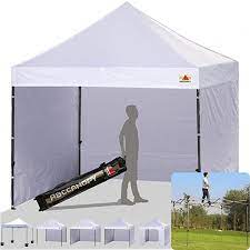 Abccanopy 8 X 8 Ez Pop Up Canopy Tent Commercial Instant Gazebos With 4 Removable Sides And Roller Bag And 4x Wei Pop Up Canopy Tent Canopy Tent Canopy Bedroom