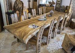 Der esstisch vor allem ist oft der wichtigste platz in unserer wohnung. Esstisch Aus Einem Baumstamm Der Tischonkel Esszimmer Gestalten Holztisch Deko Holztisch