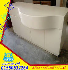 حصرى وبأسعار لاتقبل المنافسة الكوريان Corian الرخام الصناعى المستورد من شركة إيلى بوب ديزاين كوريان الديبون الامريكى سامس Design Decor Bathtub