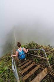 This is not technically a legal climb, and you should be as polite and respectful as possible to those that live in the area. Stairway To Heaven Hiking Up The Back Legal Way To The Haiku Stairs Oahu Hawaii The Lupine Blog