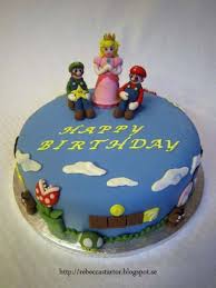 As the fictional protagonist of the mario video games. Super Mario Birthday Cake Cakecentral Com