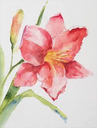 Roses aren't the only flowers that can be captured with watercolor. How To Paint Loose Expressive Lilies In Watercolor Emptyeasel Com