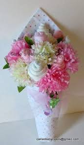Baby Floral Bouquet Baby Shower Bouquet New Mom Gift Baby Etsy Baby Shower Bouquet Flowers Bouquet Gift Diaper Flowers