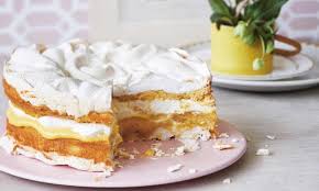 Annabel Crabb S Passionfruit Curd Meringue Cake Recipe Meringue Cake Recipe Meringue Cake Cake Recipes