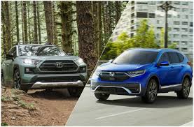 Toyota makes very few bad cars. 2021 Honda Cr V Vs 2021 Toyota Rav4 Head To Head U S News World Report