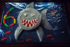 We're sure you'll find some inspiration for your own shark cake soon—shark week starts on august 10th. Easy Shark Cake Shark Cake Dory Birthday Party Easy Cake Decorating