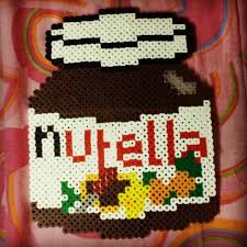 Nutella Jar Perler Beads By Nikachuray Perles A Repasser Perle Projets A Essayer