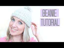 CROCHET: Beanie Hat tutorial