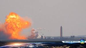The sn9 starship performed a first flight similar to the one of sn8. Spacex S Starship Rocket Prototype Explodes During Ambitious Flight