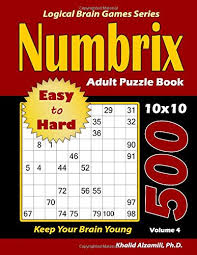 Learners can do the puzzles and word games individually, in pairs, or in groups. Numbrix Adult Puzzle Book 500 Easy To Hard Puzzles 10x10 Keep Your Brain Young Logical Brain Games Series Alzamili Dr Khalid 9789922636825 Amazon Com Books
