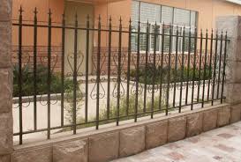 This is a nice design for the iron gate. Galvanized Wrought Iron Fence Newest Wrought Iron Fence Design Fence Packs Fence Retailersfencing Software Aliexpress