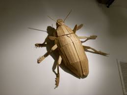 Cardboard Beetle Cardboard Sculpture Cardboard Art Sculpture Techniques