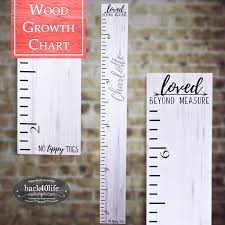 Nursery Personalized Wooden Growth Chart Thermallancing Co Za